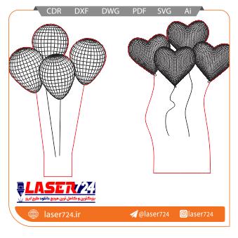 تصویر طرح بالبینگ بادکنک #1